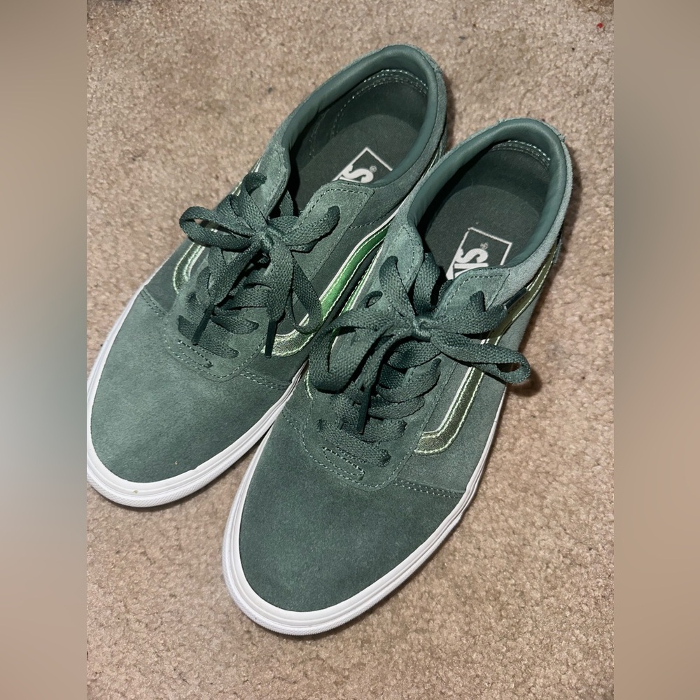 sage green vans